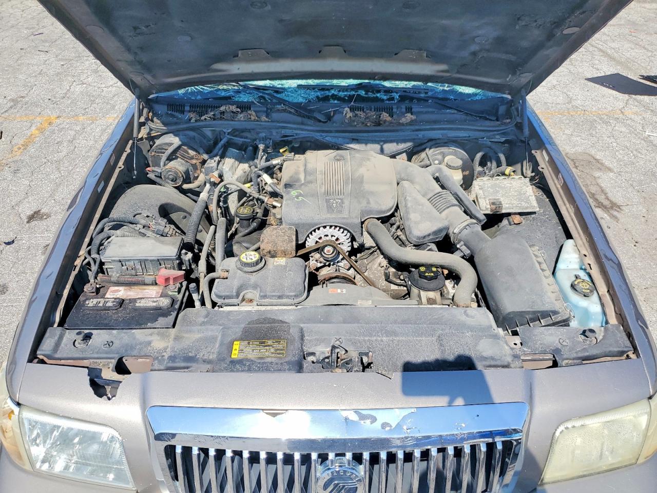 2006 Mercury Grand Marquis Ls Gold vin: 2MEHM75V56X610117