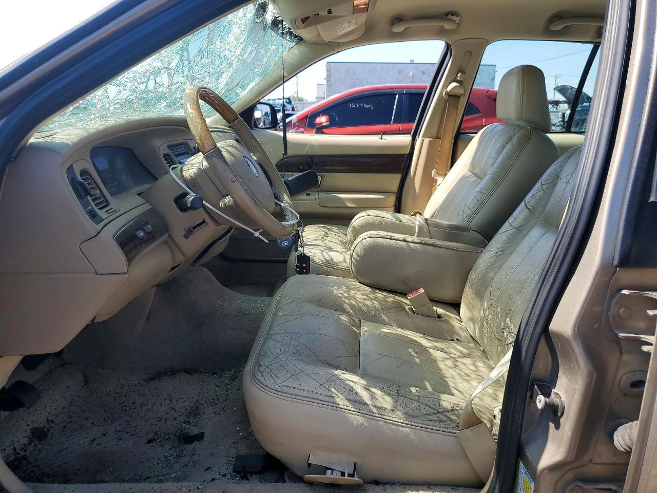 2006 Mercury Grand Marquis Ls Gold vin: 2MEHM75V56X610117