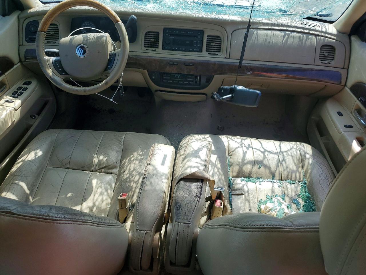 2006 Mercury Grand Marquis Ls Gold vin: 2MEHM75V56X610117