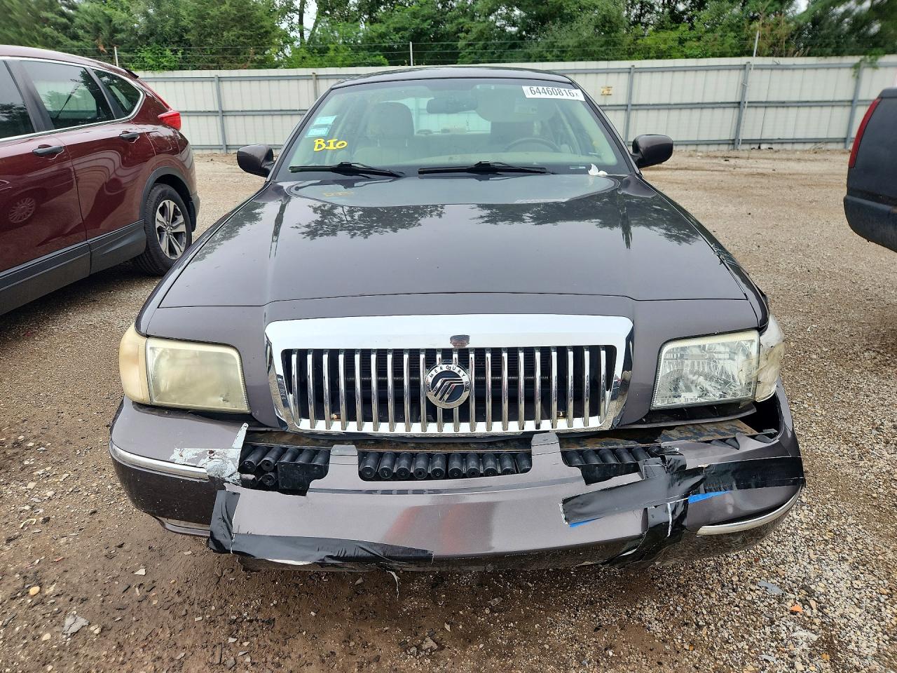 2007 Mercury Grand Marquis Ls Gray vin: 2MEHM75V57X612483