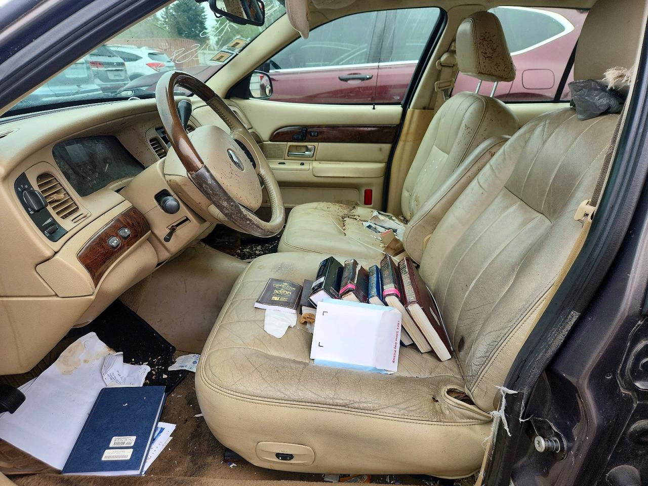 2007 Mercury Grand Marquis Ls Gray vin: 2MEHM75V57X612483