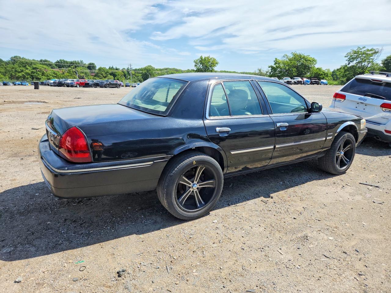 2009 Mercury Grand Marquis Ls Black vin: 2MEHM75V59X624149