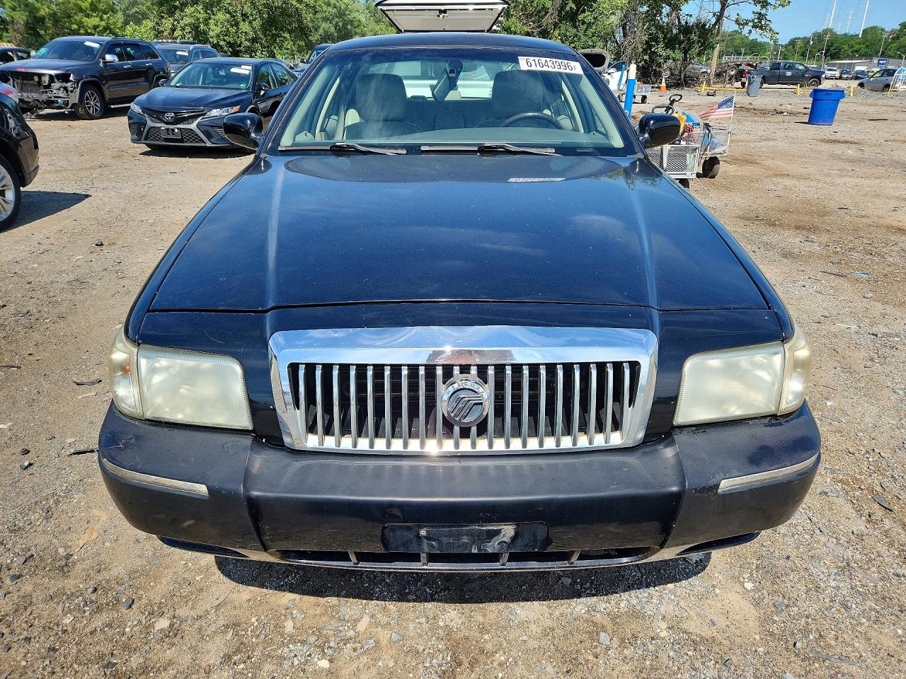 2009 Mercury Grand Marquis Ls Black vin: 2MEHM75V59X624149