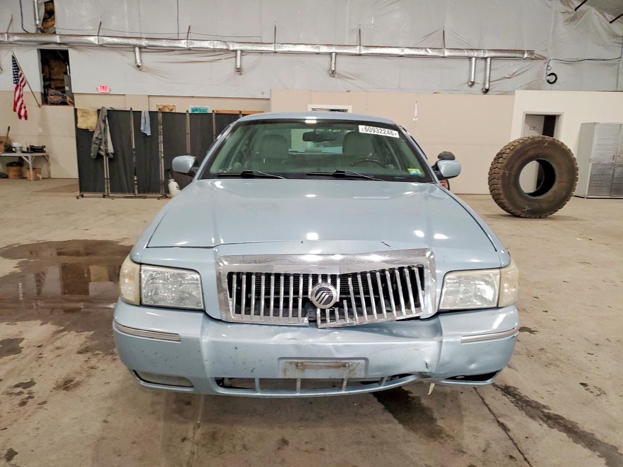 2009 Mercury Grand Marquis Ls Blue vin: 2MEHM75V59X625267
