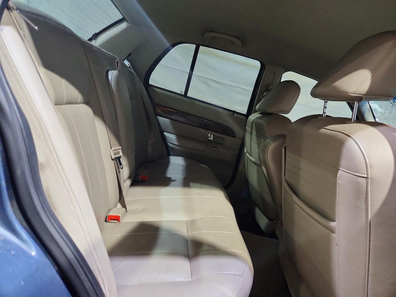 2007 Mercury Grand Marquis Ls Blue vin: 2MEHM75V67X620317