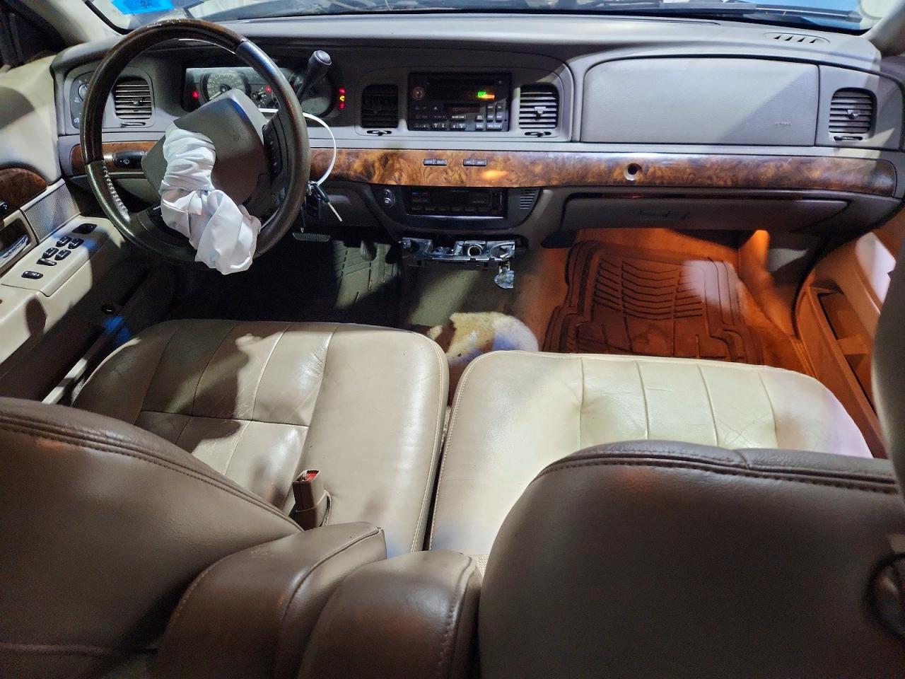 2007 Mercury Grand Marquis Ls Blue vin: 2MEHM75V67X620317