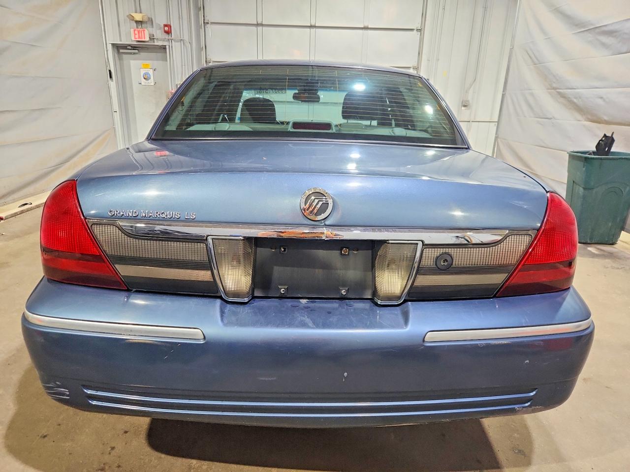 2007 Mercury Grand Marquis Ls Blue vin: 2MEHM75V67X620317