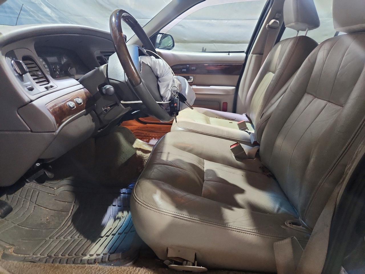 2007 Mercury Grand Marquis Ls Blue vin: 2MEHM75V67X620317