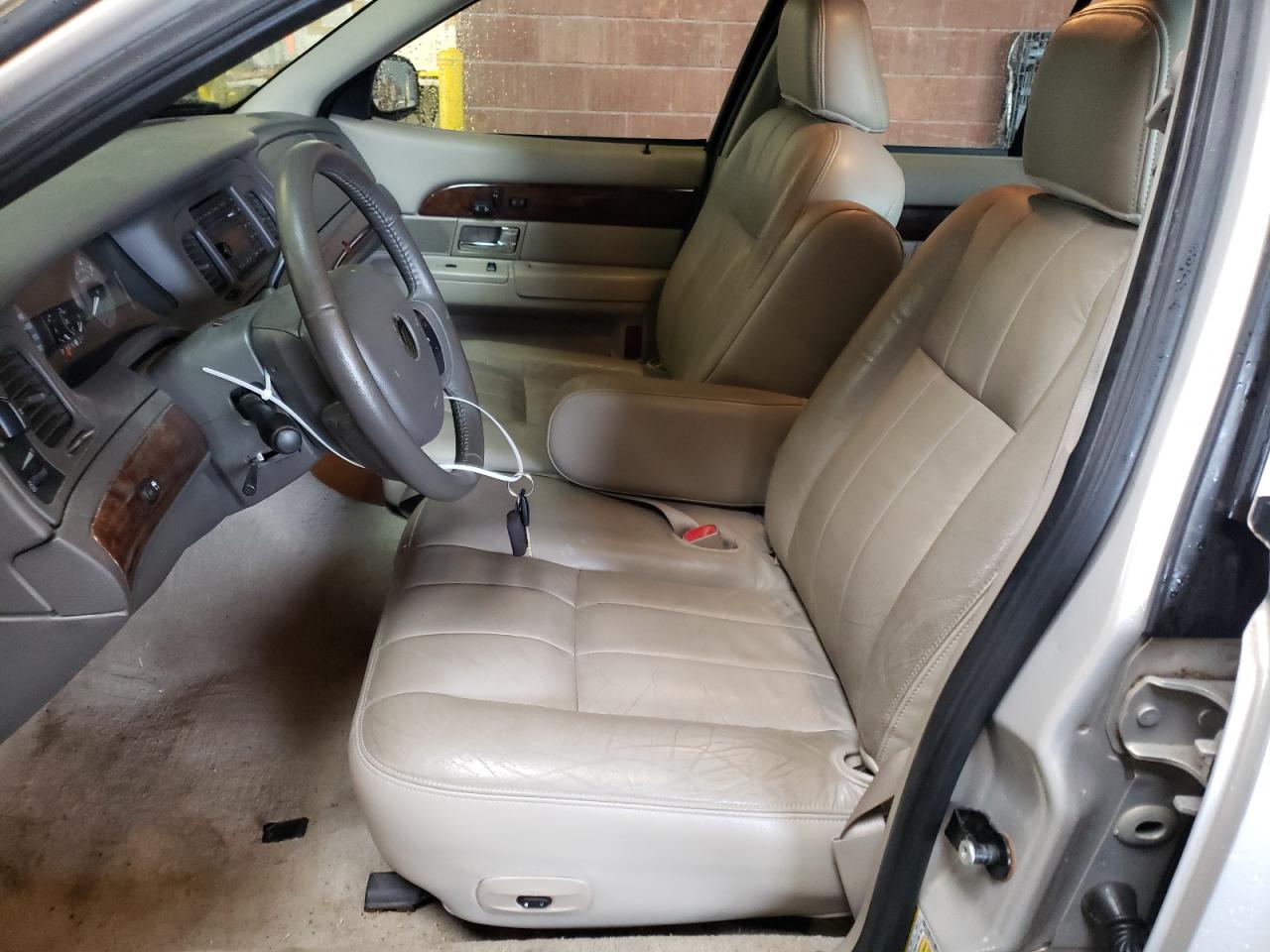 2009 Mercury Grand Marquis Ls Beige vin: 2MEHM75V69X603293