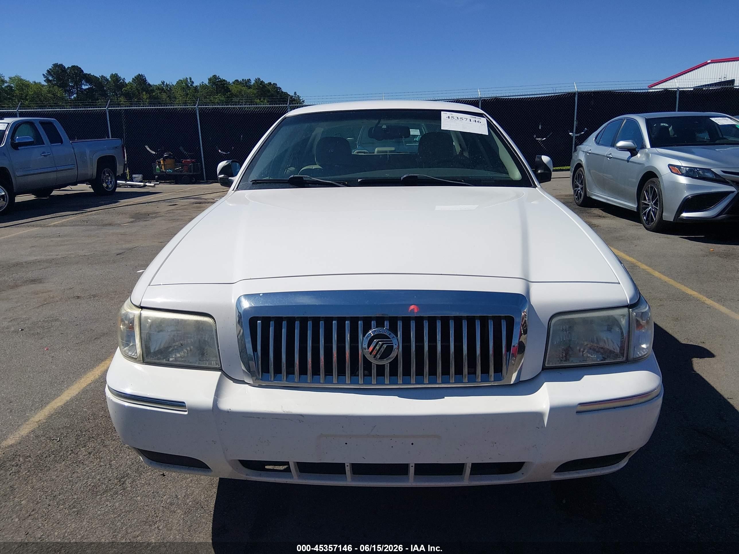 2009 Mercury Grand Marquis Ls (fleet Only) Белый vin: 2MEHM75V79X608552