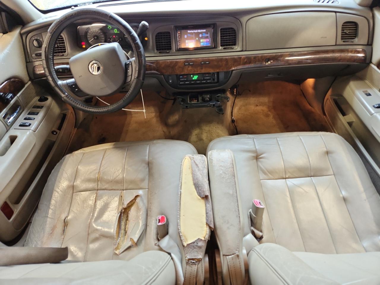 2009 Mercury Grand Marquis Ls Blue vin: 2MEHM75V79X634178
