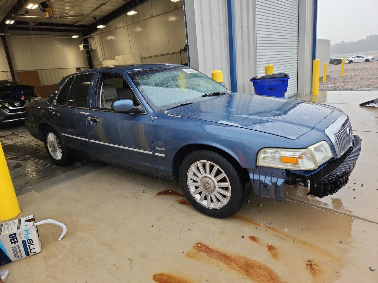 2009 Mercury Grand Marquis Ls Blue vin: 2MEHM75V79X634178