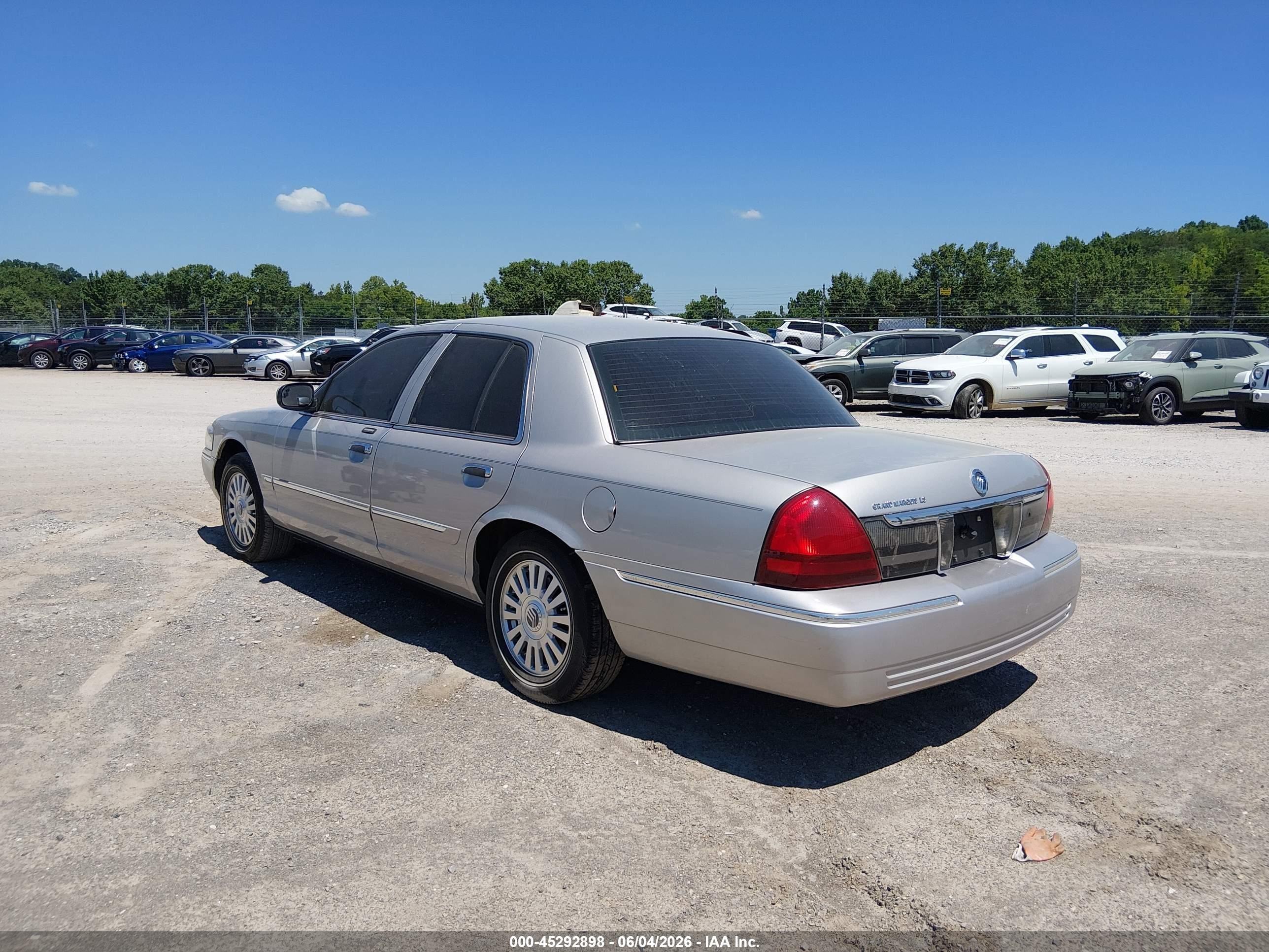 2006 Mercury Grand Marquis Ls Silver vin: 2MEHM75V86X618194