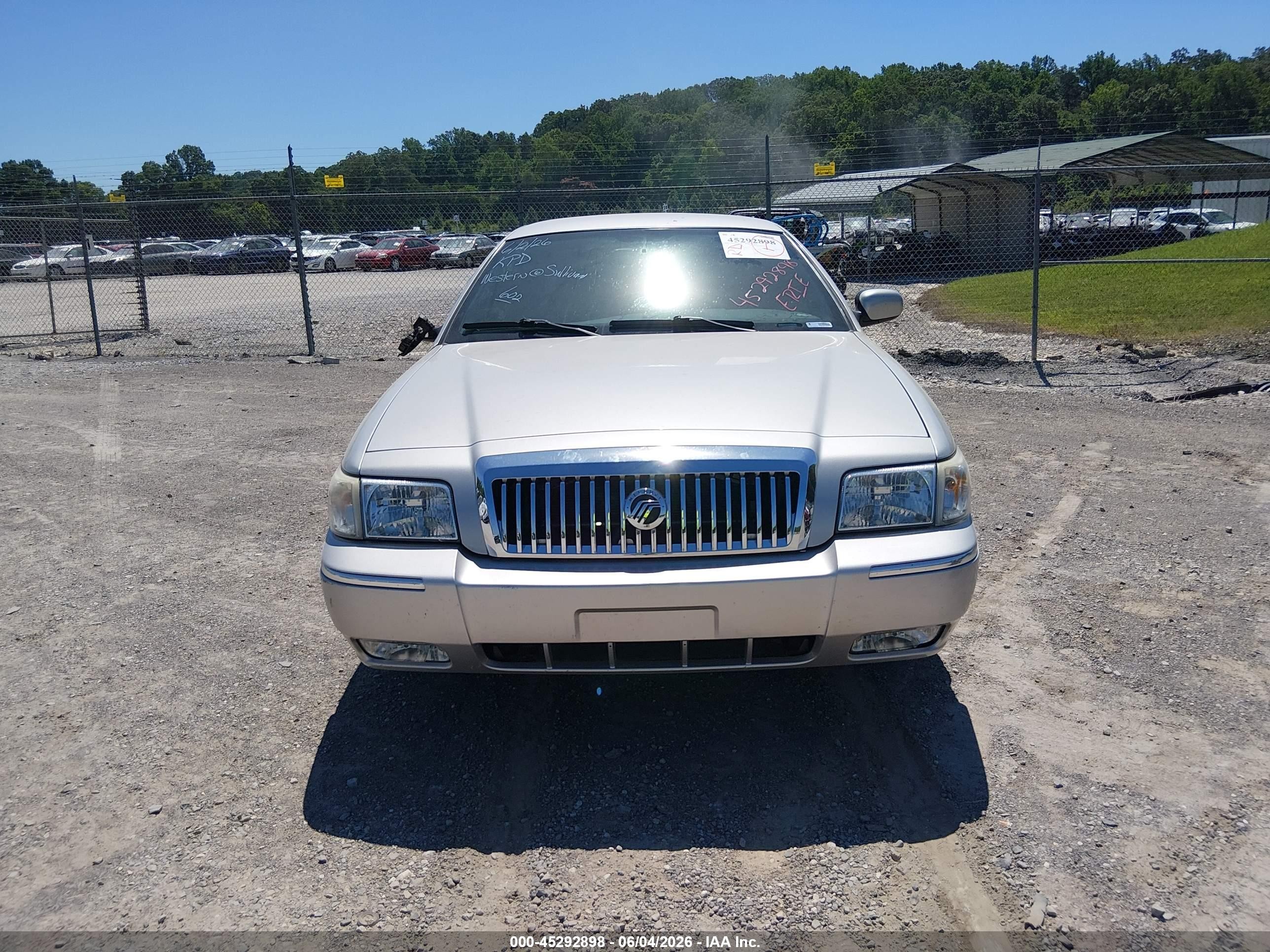 2006 Mercury Grand Marquis Ls Silver vin: 2MEHM75V86X618194