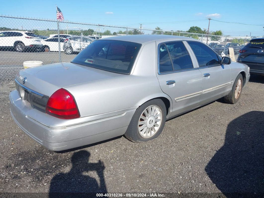 2009 Mercury Grand Marquis Ls (fleet Only) Silver vin: 2MEHM75V89X604302