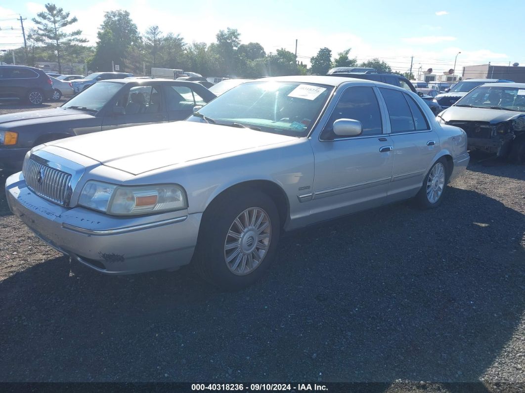 2009 Mercury Grand Marquis Ls (fleet Only) Silver vin: 2MEHM75V89X604302