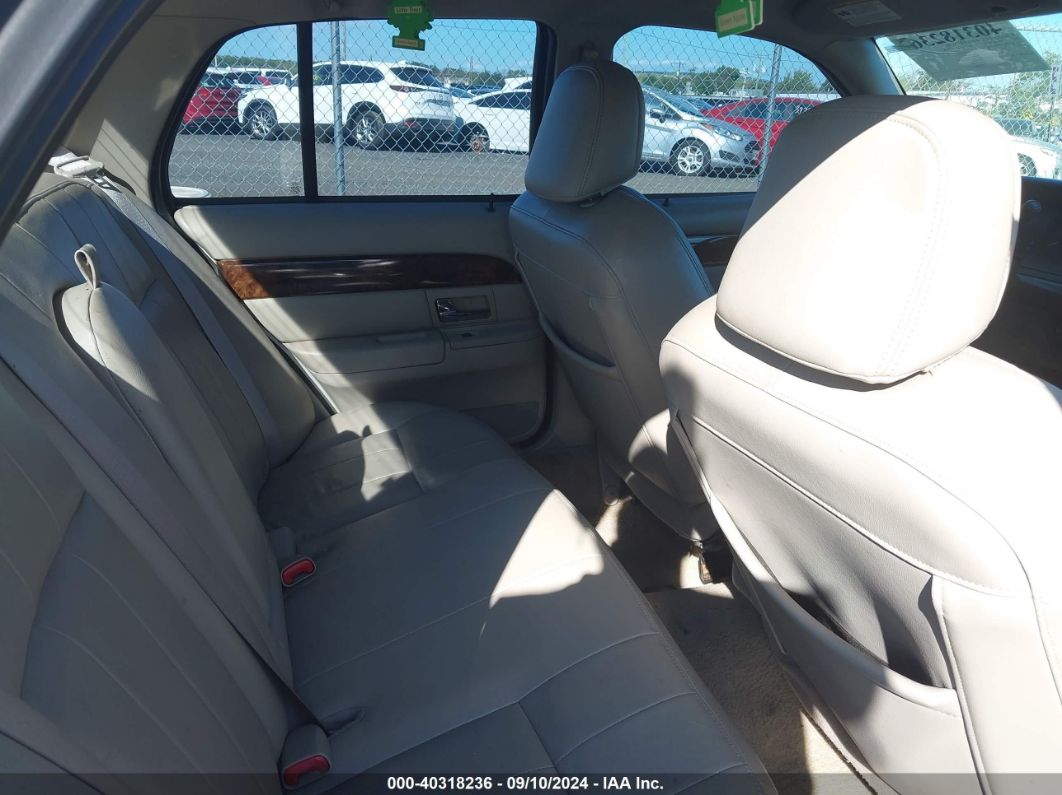 2009 Mercury Grand Marquis Ls (fleet Only) Silver vin: 2MEHM75V89X604302