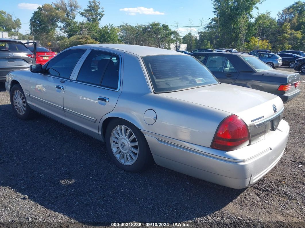 2009 Mercury Grand Marquis Ls (fleet Only) Silver vin: 2MEHM75V89X604302