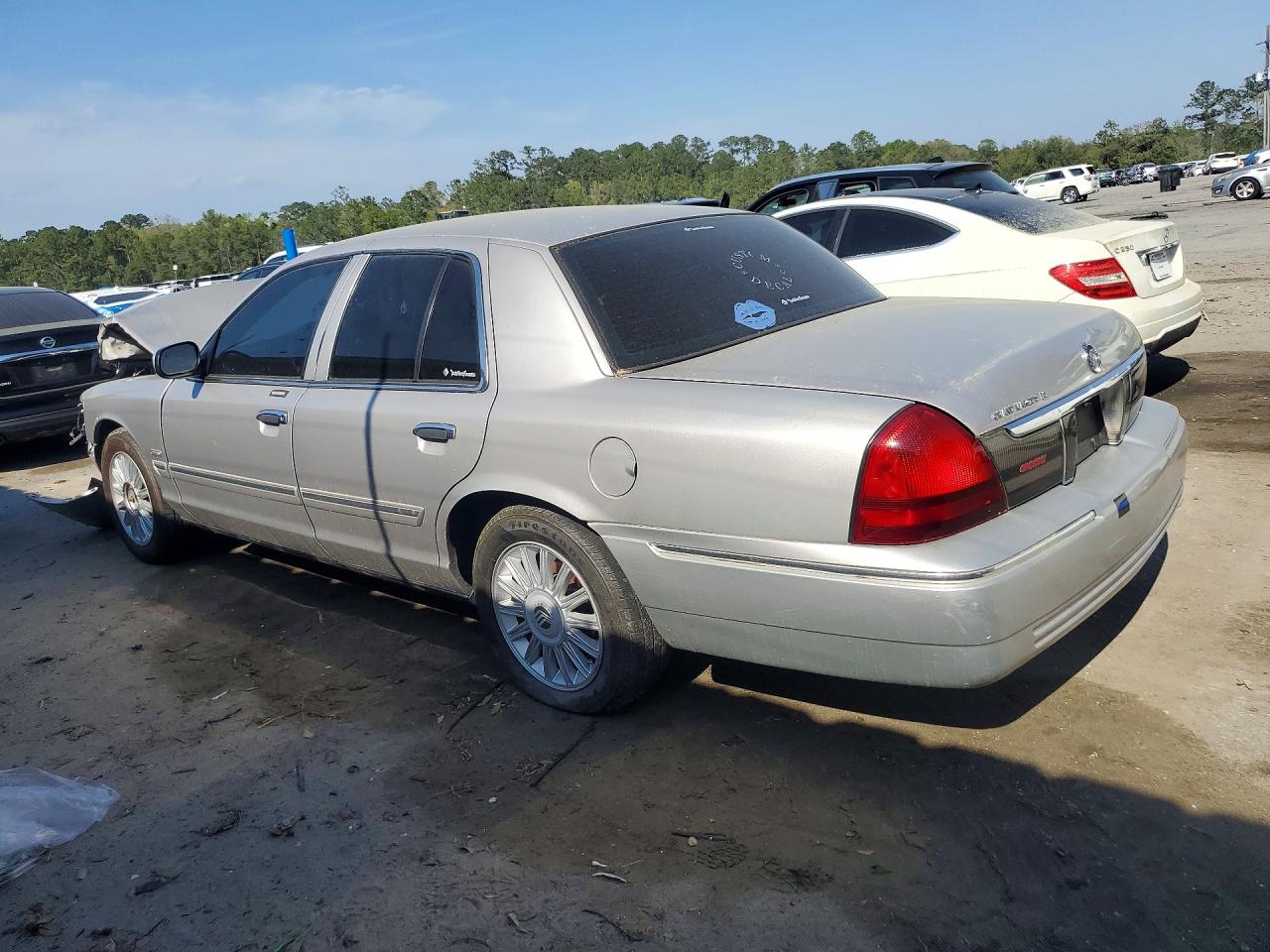 2009 Mercury Grand Marquis Ls Серебряный vin: 2MEHM75V89X619074