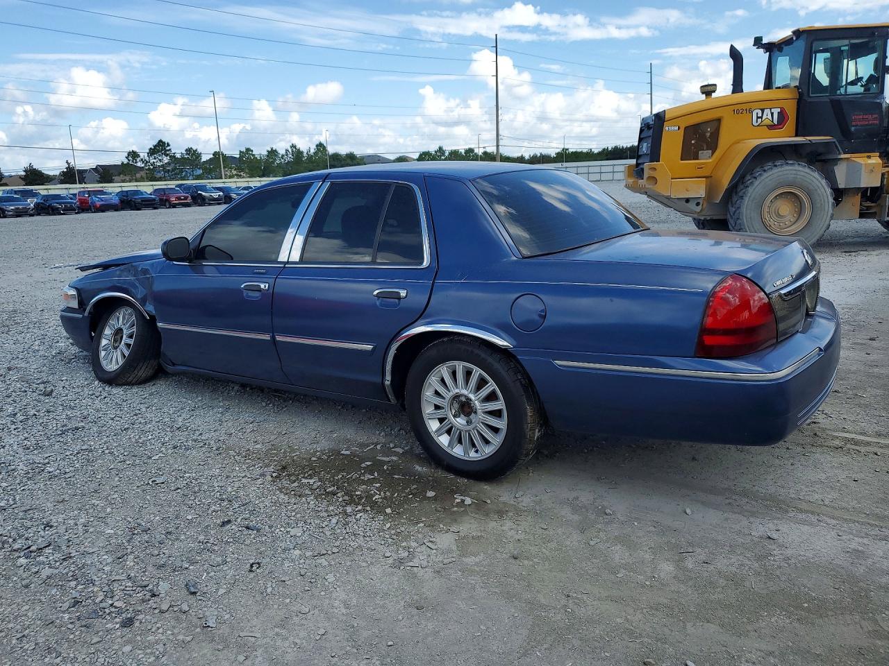 2009 Mercury Grand Marquis Ls Blue vin: 2MEHM75V89X624386