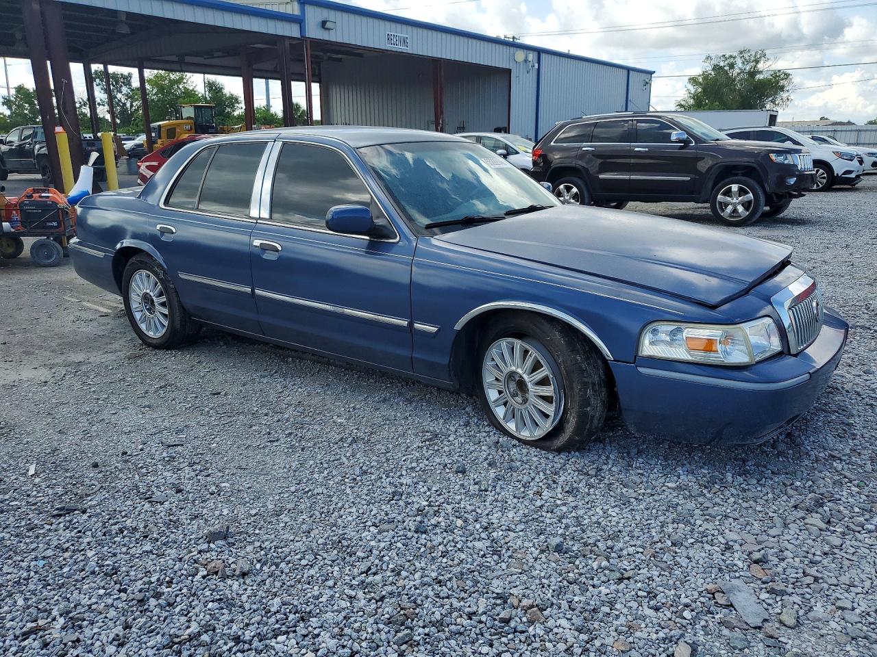 2009 Mercury Grand Marquis Ls Blue vin: 2MEHM75V89X624386