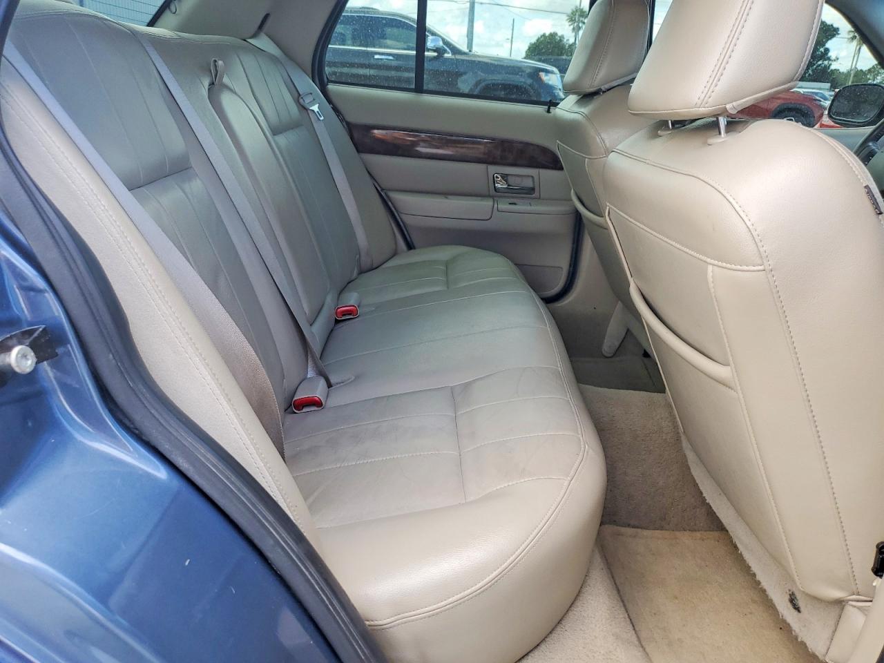2009 Mercury Grand Marquis Ls Blue vin: 2MEHM75V89X624386