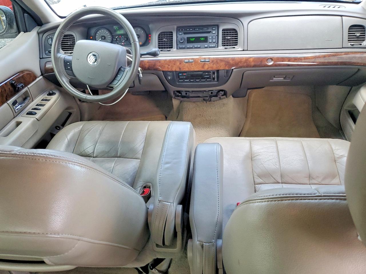 2009 Mercury Grand Marquis Ls Blue vin: 2MEHM75V89X624386