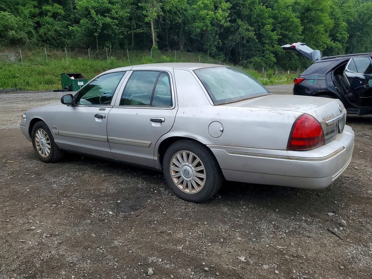 2009 Mercury Grand Marquis Ls Silver vin: 2MEHM75V89X630740