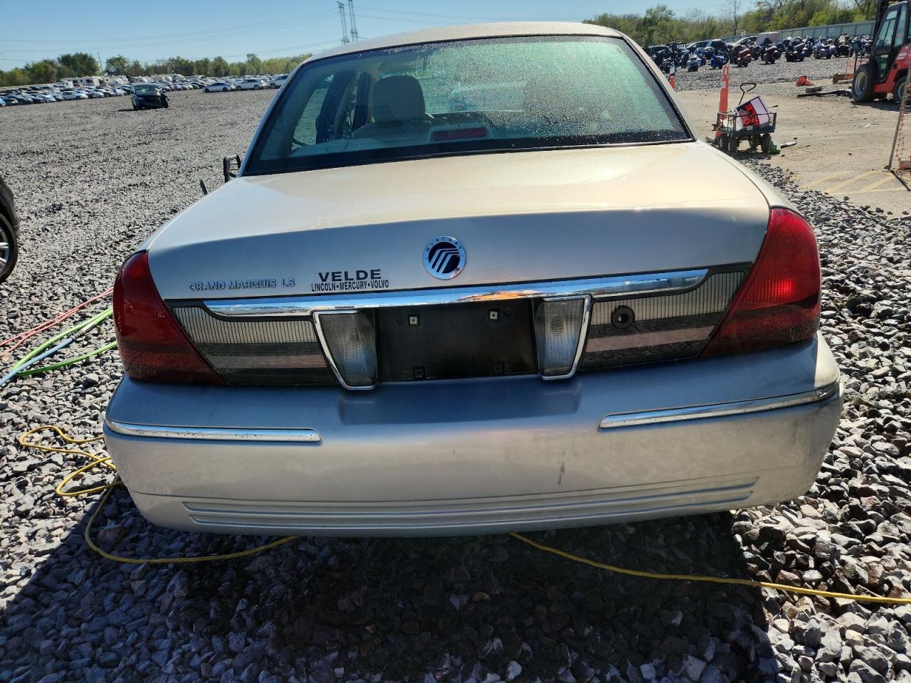 2006 Mercury Grand Marquis Ls Gold vin: 2MEHM75V96X617474