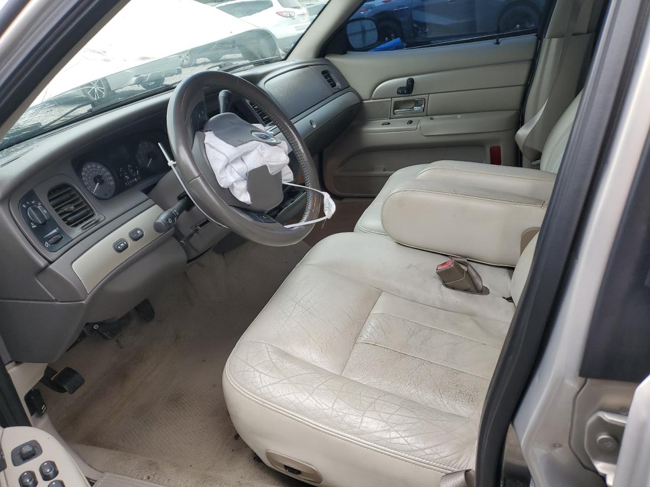 2008 Mercury Grand Marquis Ls Silver vin: 2MEHM75VX8X604638