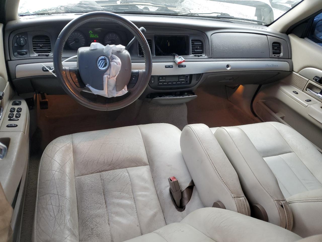 2008 Mercury Grand Marquis Ls Silver vin: 2MEHM75VX8X604638