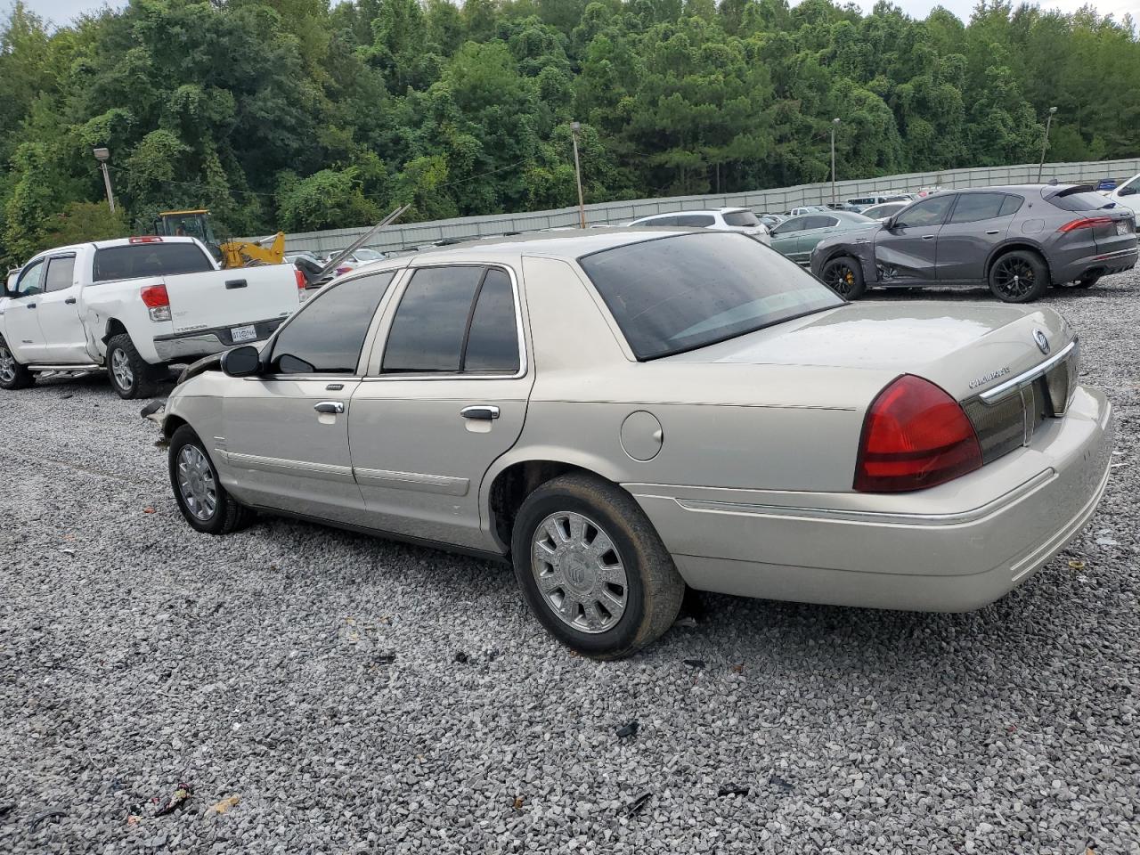 2008 Mercury Grand Marquis Ls Silver vin: 2MEHM75VX8X604638