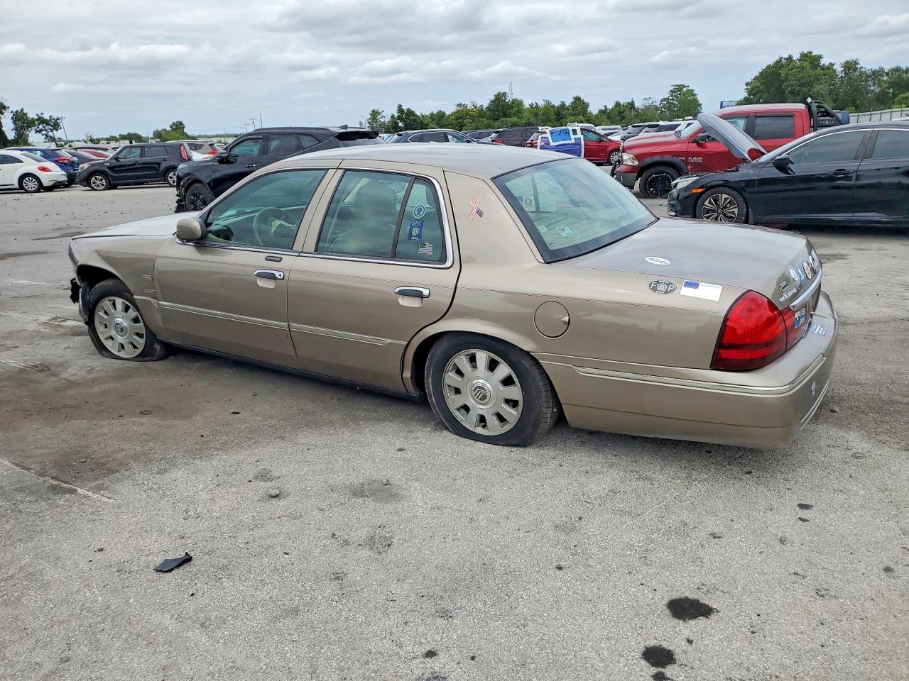 2004 Mercury Grand Marquis Ls Beige vin: 2MEHM75W04X649624