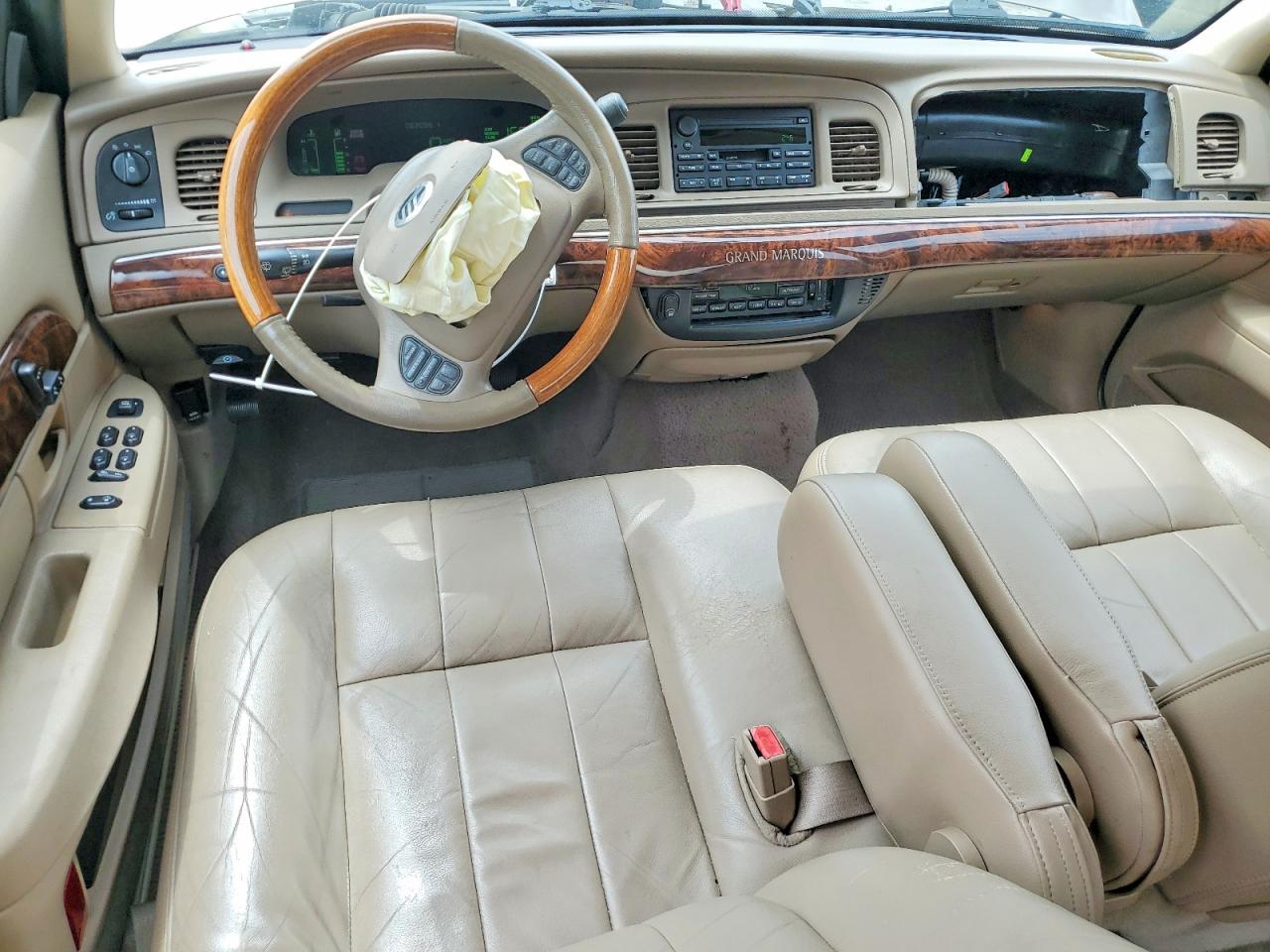 2004 Mercury Grand Marquis Ls Beige vin: 2MEHM75W04X649624