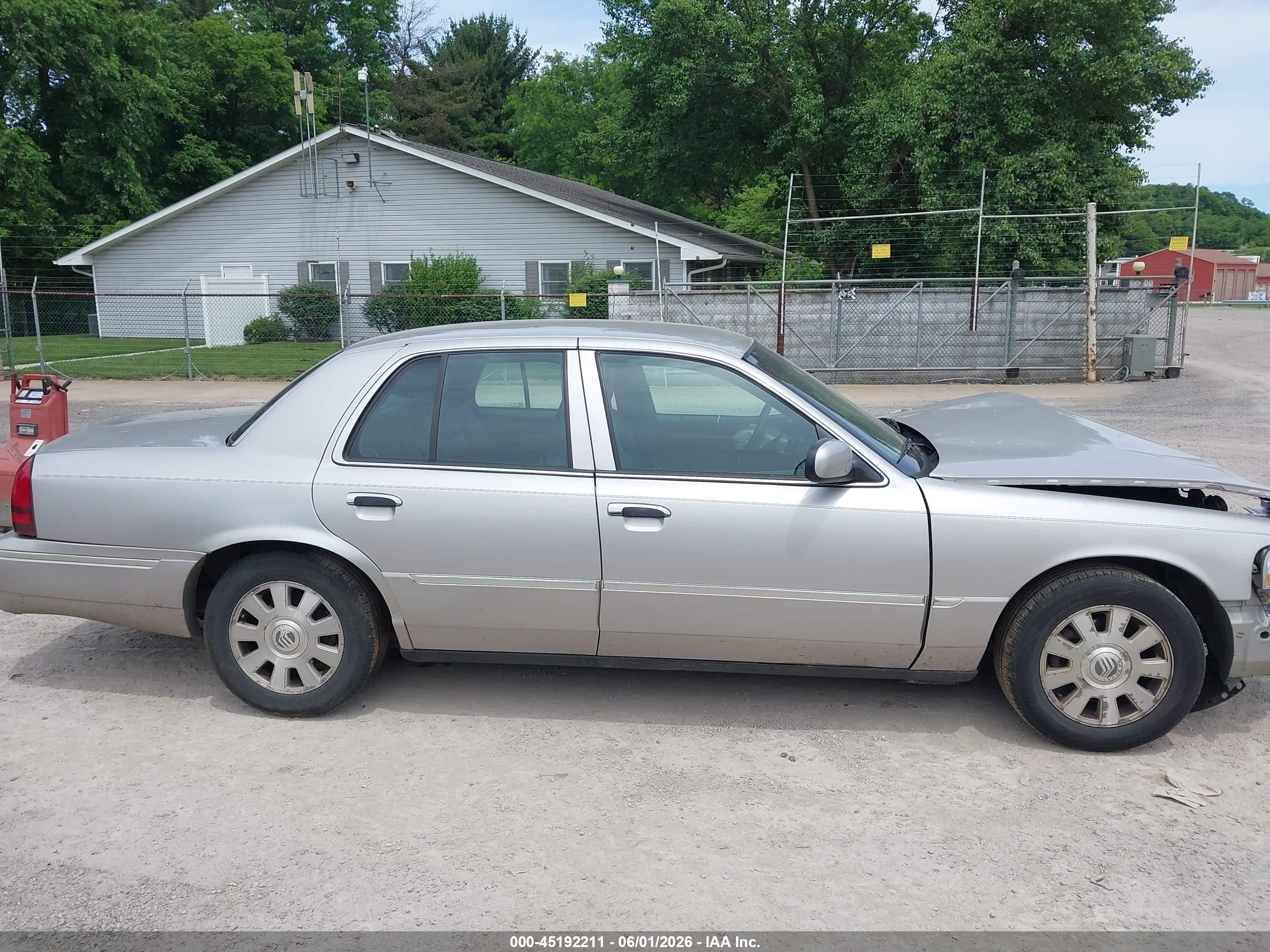 2004 Mercury Grand Marquis Ls Silver vin: 2MEHM75W14X606197