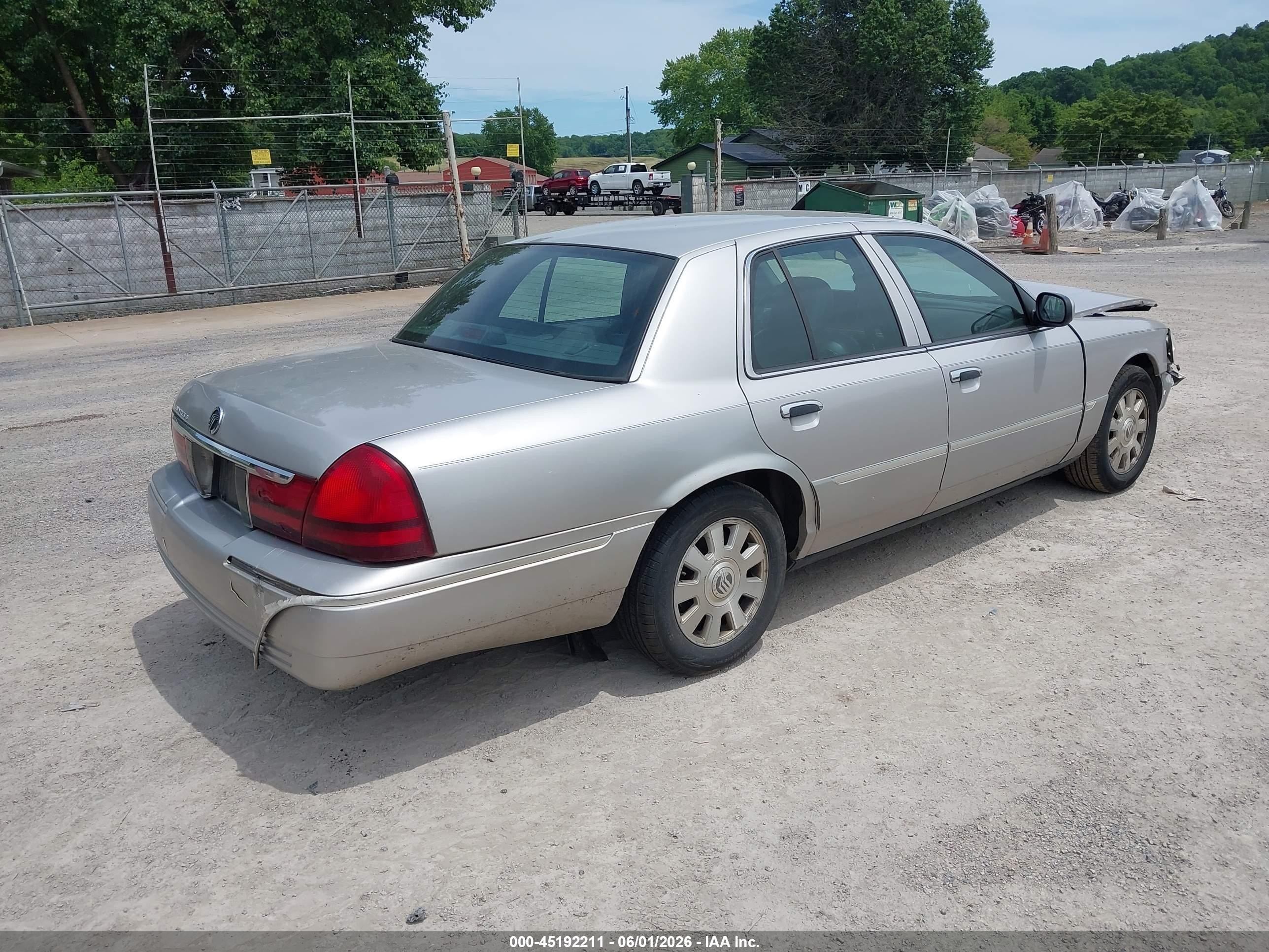 2004 Mercury Grand Marquis Ls Silver vin: 2MEHM75W14X606197