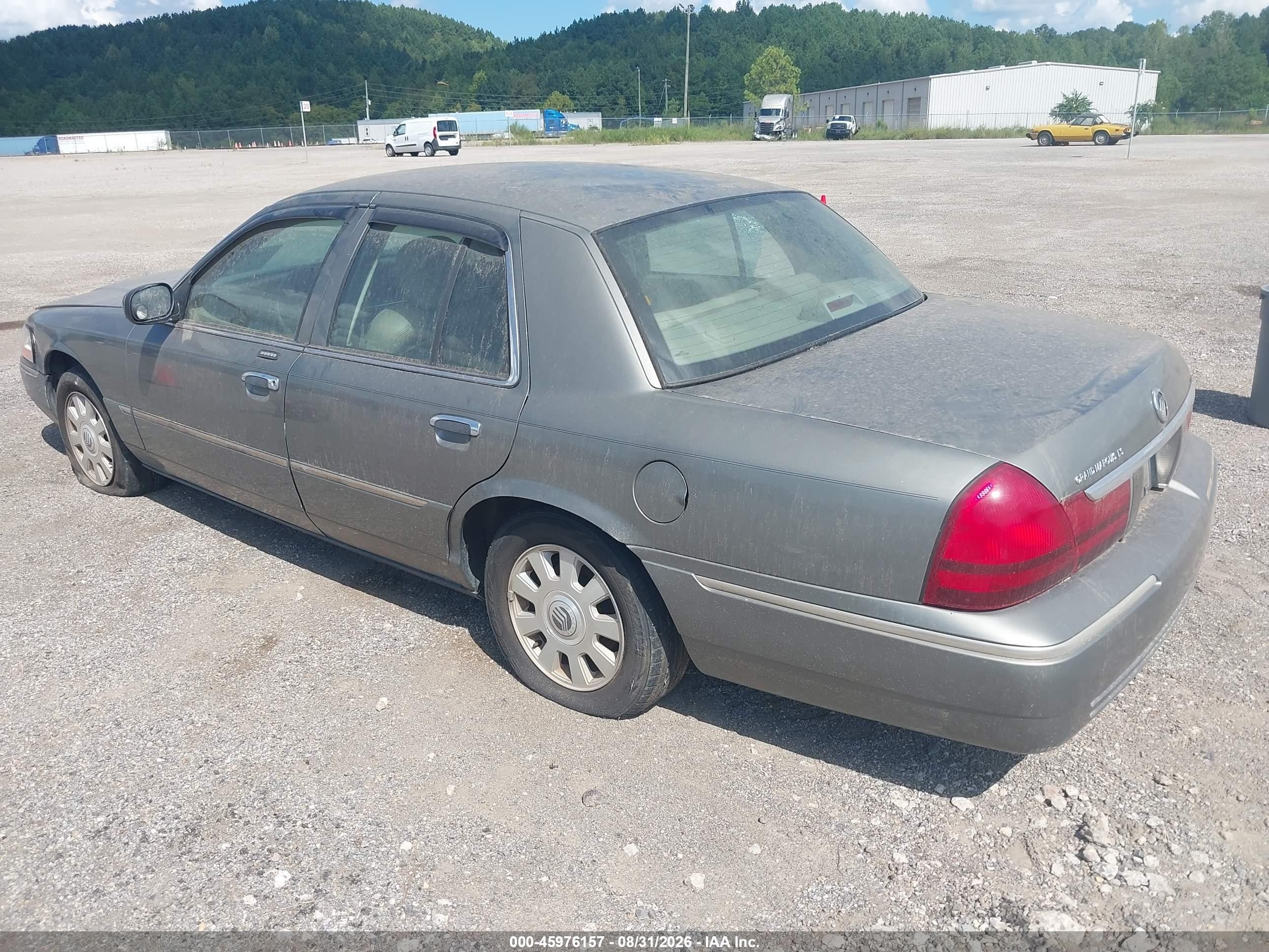 2004 Mercury Grand Marquis Ls Зеленый vin: 2MEHM75W14X634047