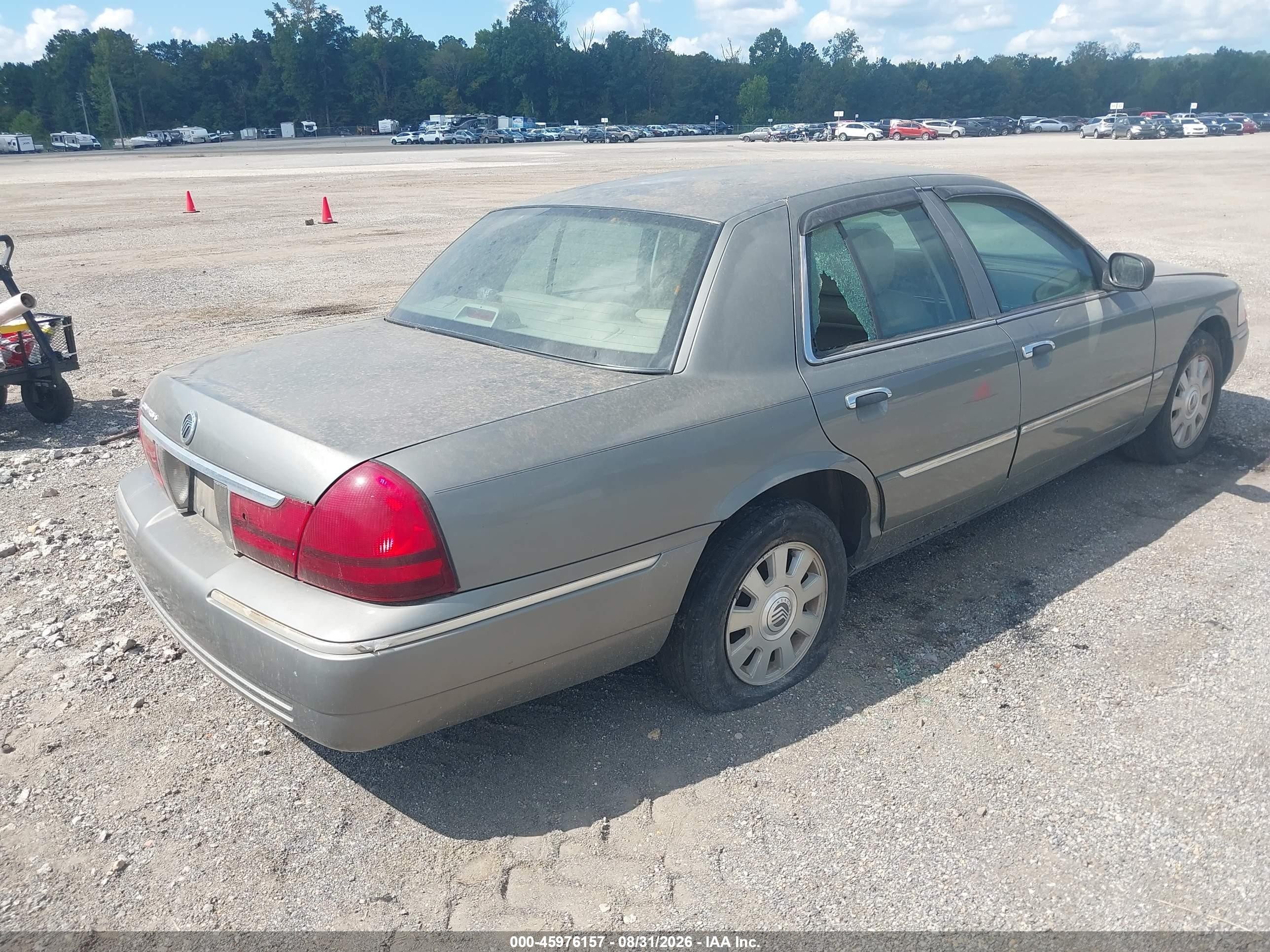 2004 Mercury Grand Marquis Ls Зеленый vin: 2MEHM75W14X634047
