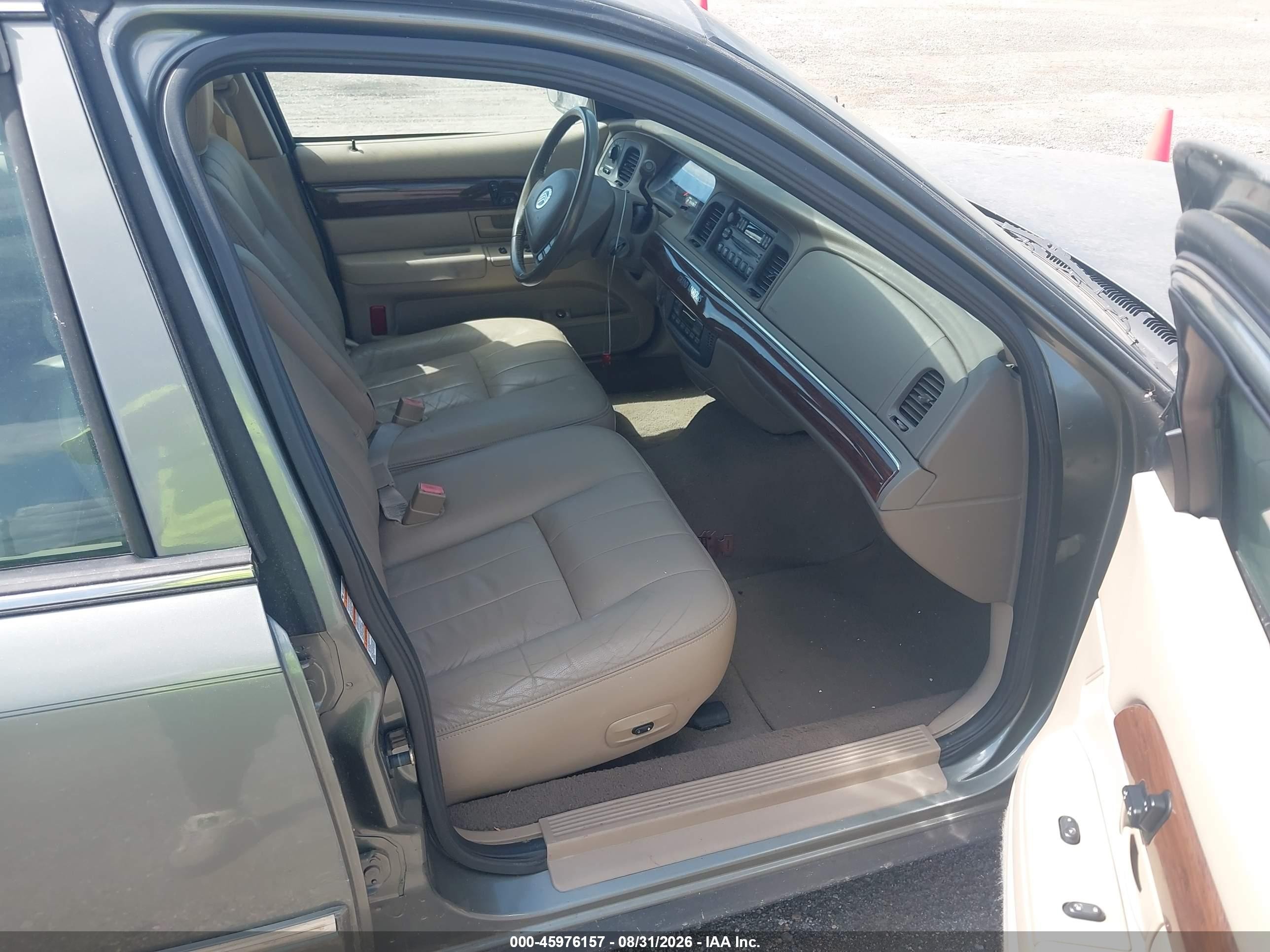 2004 Mercury Grand Marquis Ls Зеленый vin: 2MEHM75W14X634047