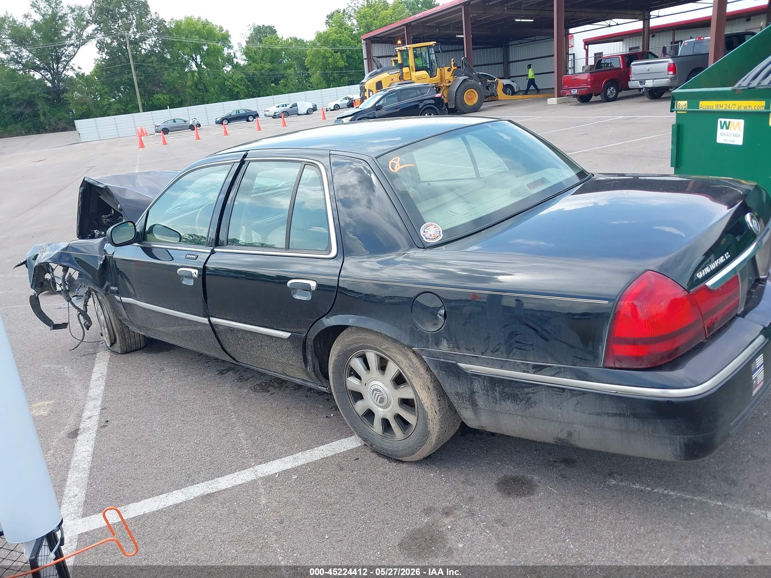2004 Mercury Grand Marquis Ls Black vin: 2MEHM75W24X634140