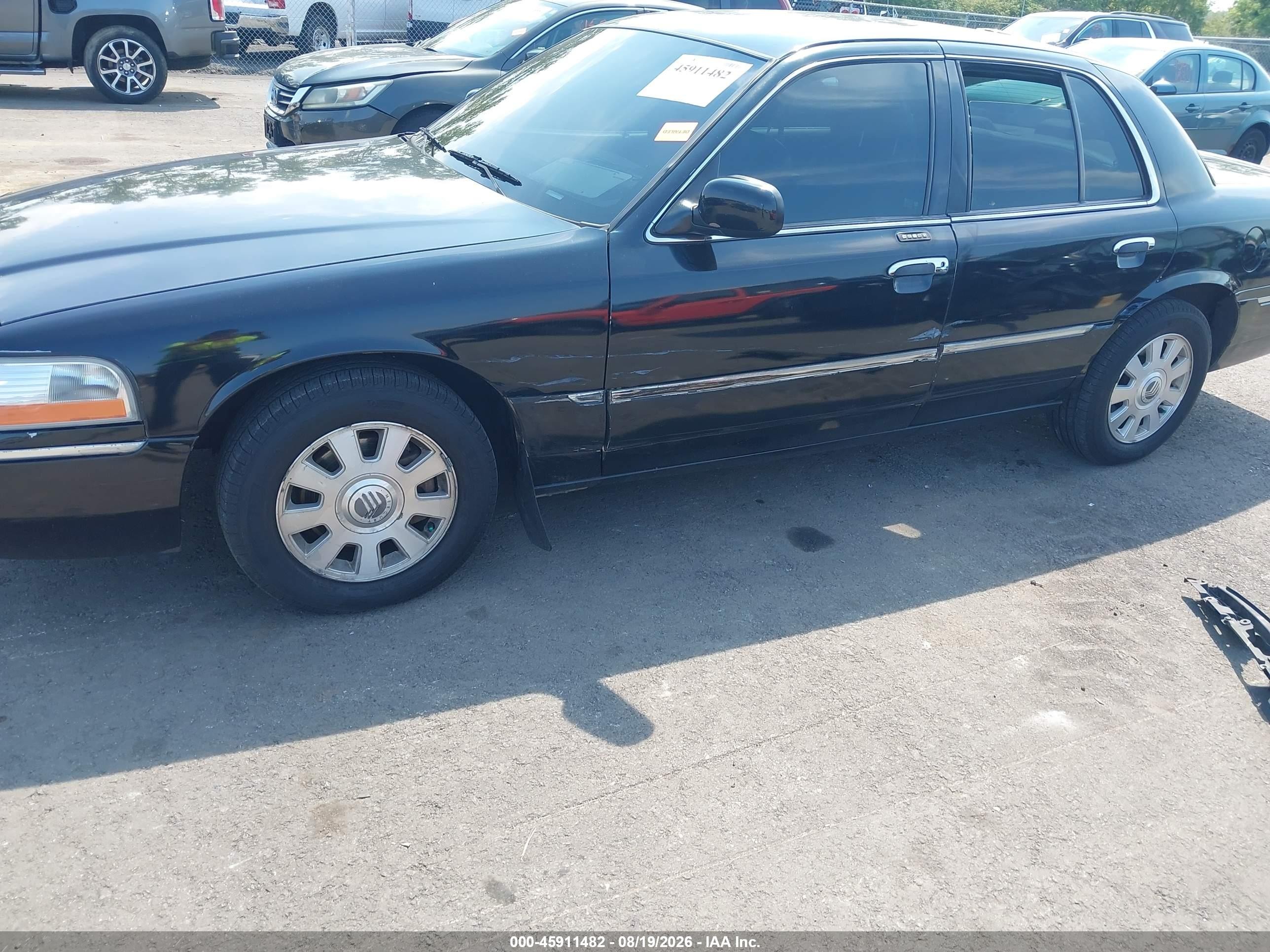 2004 Mercury Grand Marquis Ls Black vin: 2MEHM75W24X634252