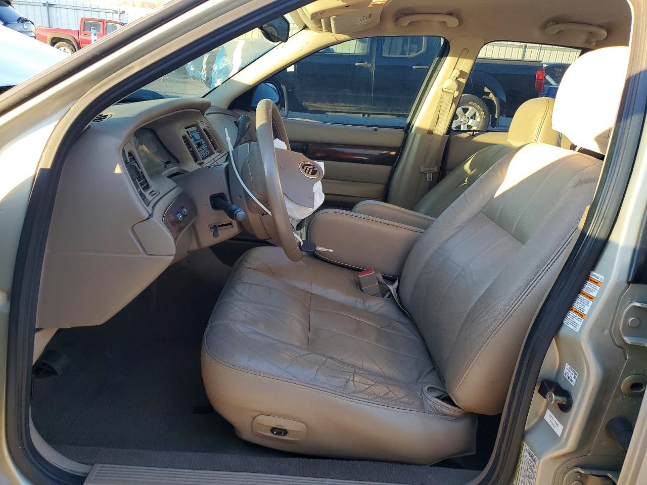 2005 Mercury Grand Marquis Ls Gold vin: 2MEHM75W25X612592
