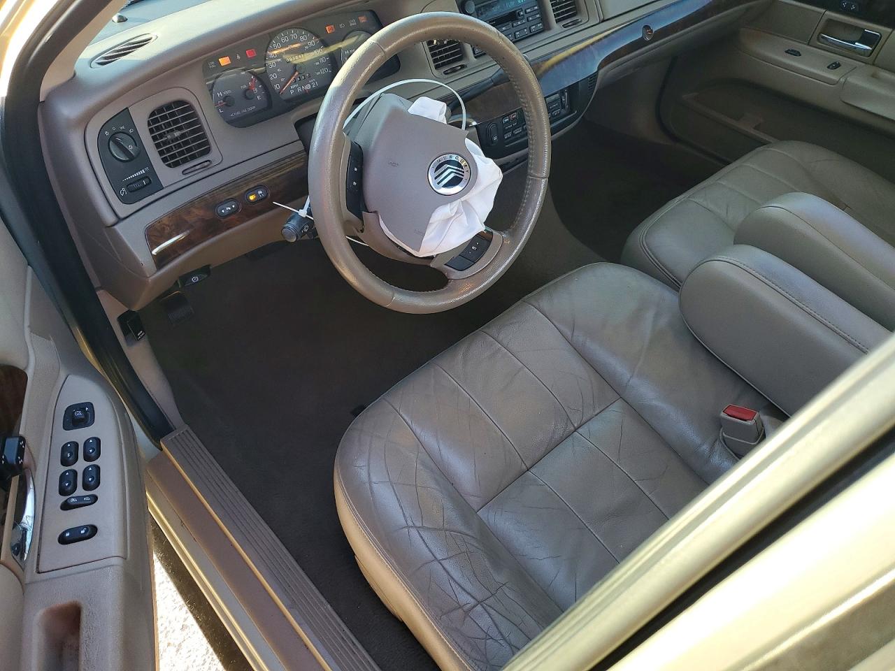 2005 Mercury Grand Marquis Ls Gold vin: 2MEHM75W25X612592