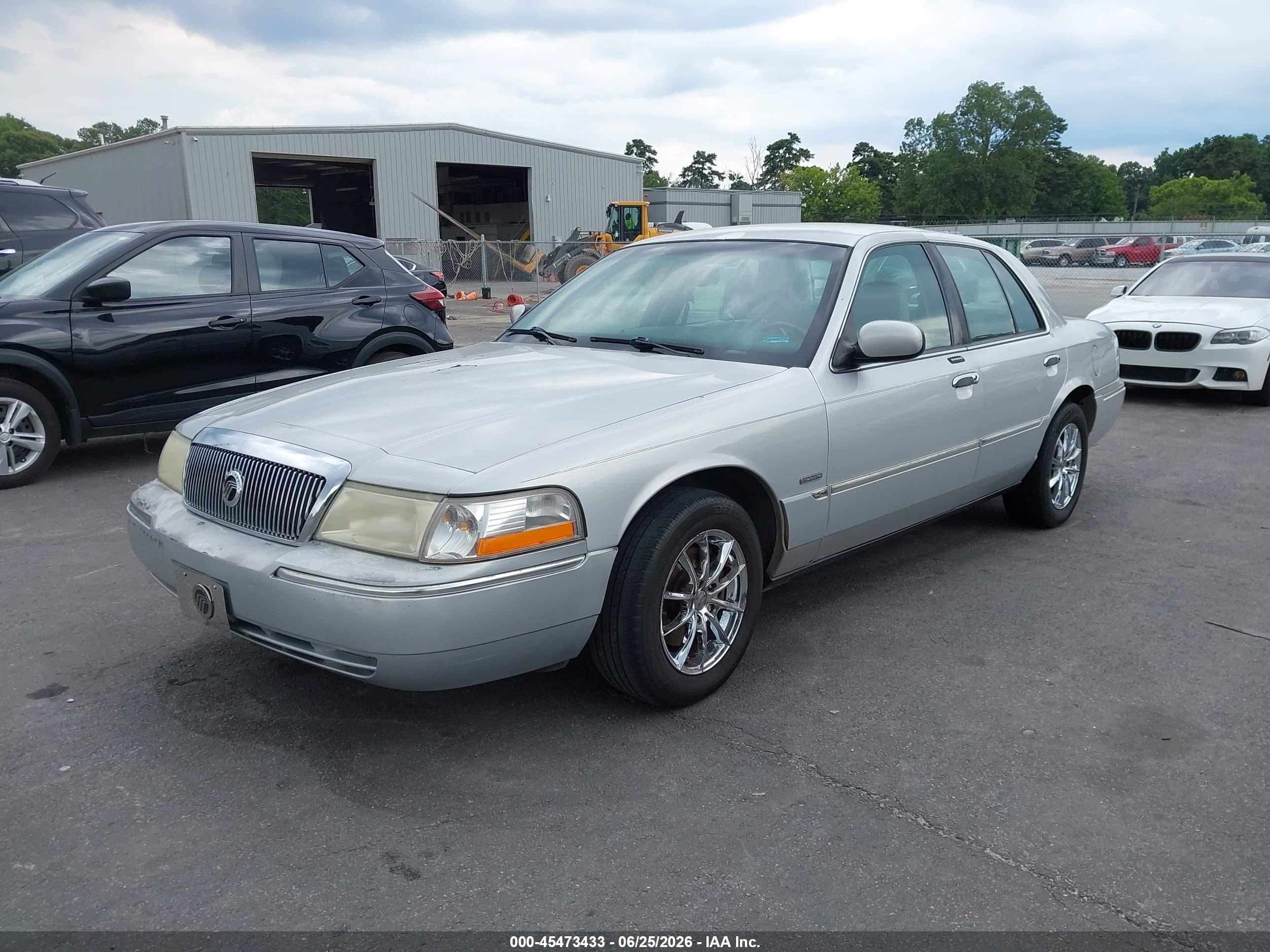 2003 Mercury Grand Marquis Ls Silver vin: 2MEHM75W33X659286