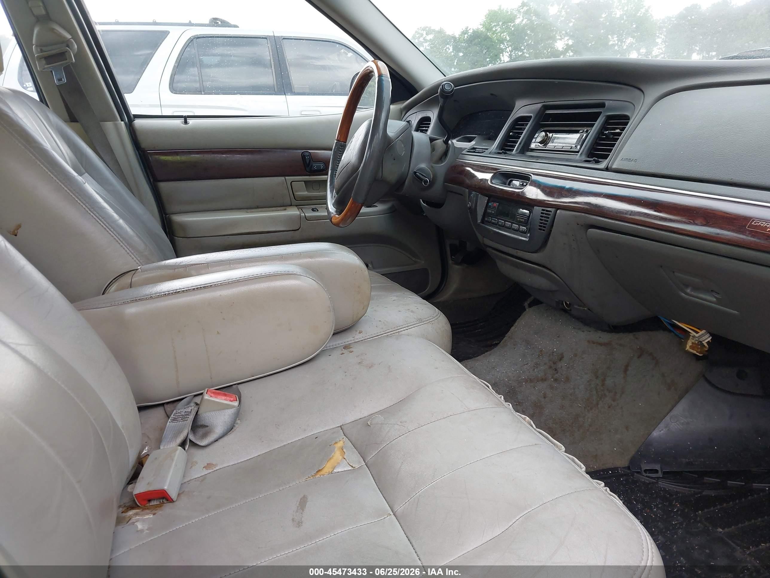 2003 Mercury Grand Marquis Ls Silver vin: 2MEHM75W33X659286