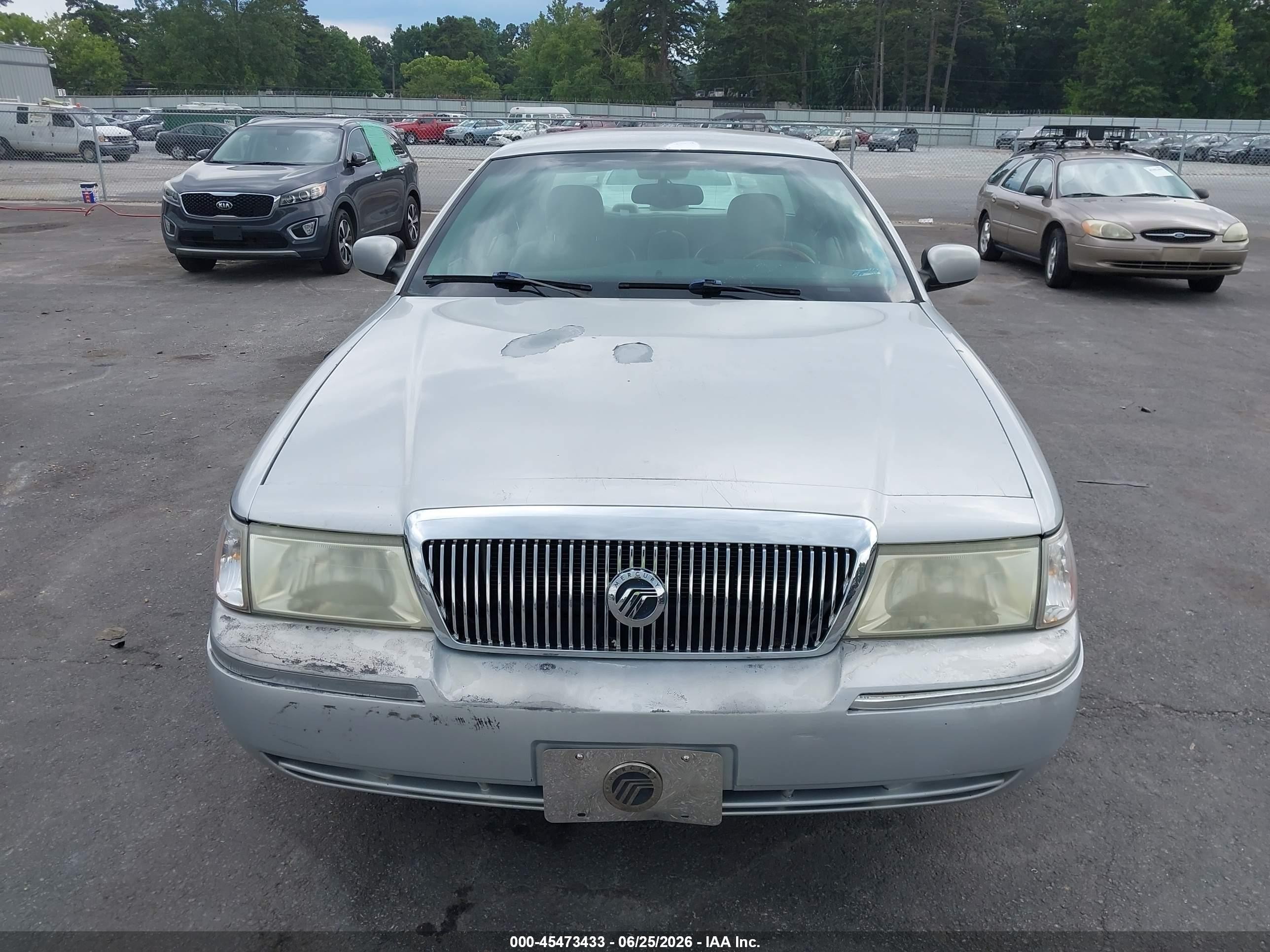 2003 Mercury Grand Marquis Ls Silver vin: 2MEHM75W33X659286