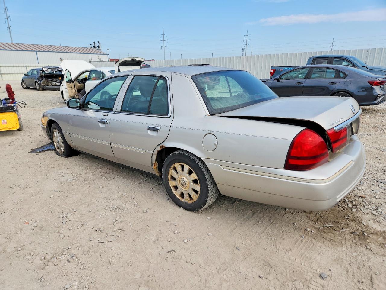 2004 Mercury Grand Marquis Ls Gray vin: 2MEHM75W34X695142