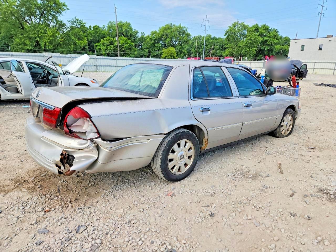 2004 Mercury Grand Marquis Ls Gray vin: 2MEHM75W34X695142