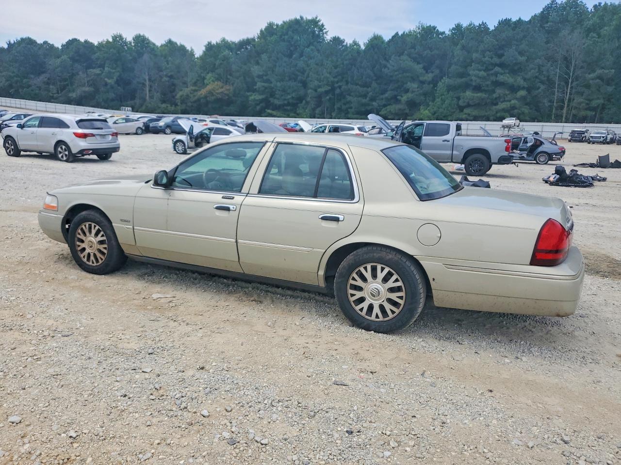 2003 Mercury Grand Marquis Ls Silver vin: 2MEHM75W43X688232