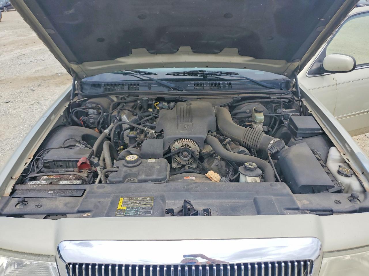 2003 Mercury Grand Marquis Ls Silver vin: 2MEHM75W43X688232